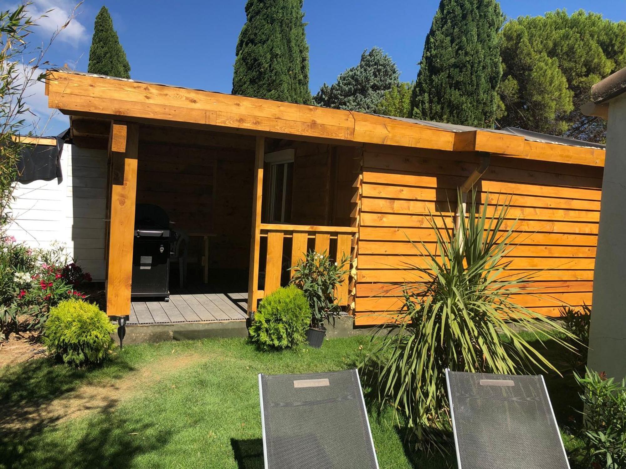 Chalet Mont Ventoux Et Chalet Vip Camaret-sur-Aigues Kamer foto